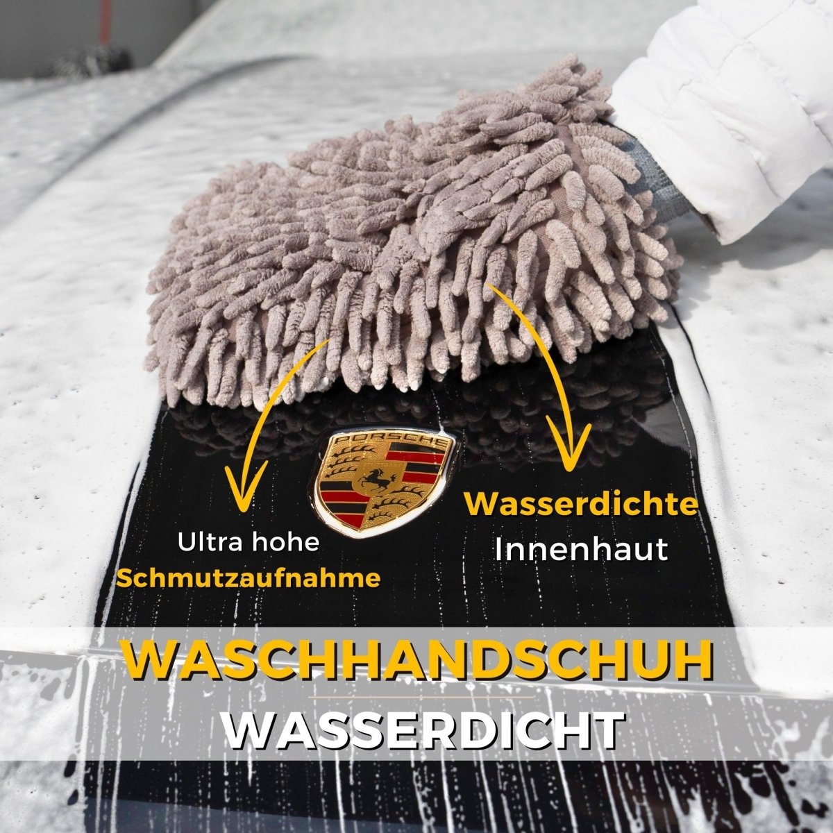 Caior Waschhandschuh Wasserdicht - Caior